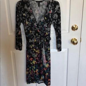 BCBG Maxazria Adele Wrap Dress Small